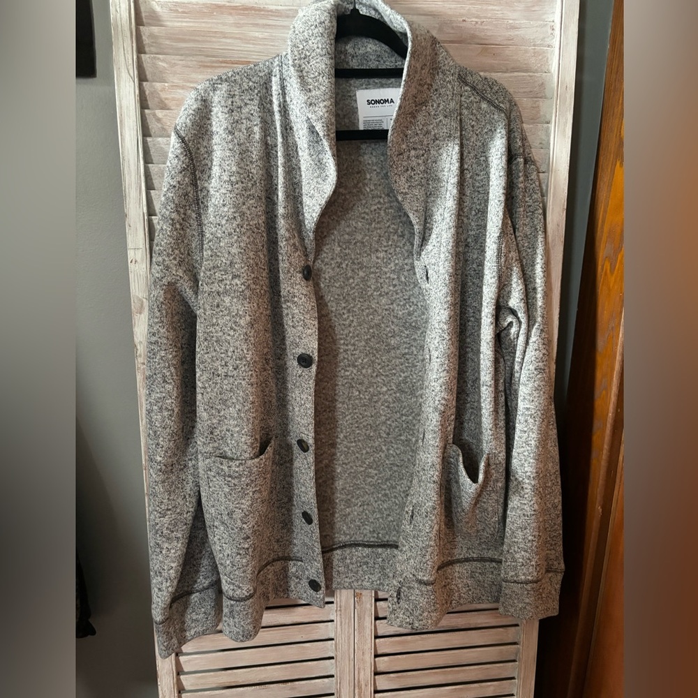 Men’s Sonoma cardigan with buttons